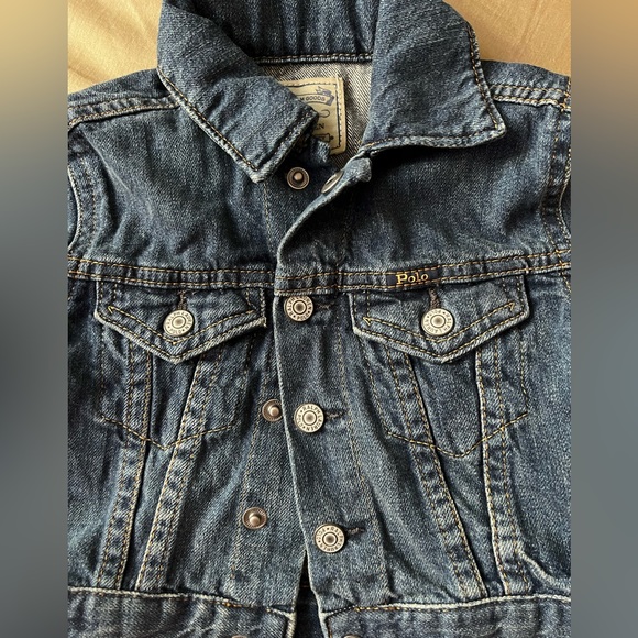 Blue Denim Polo Really Lauren Kid Jacket - New York Bear - Picture 3 of 11